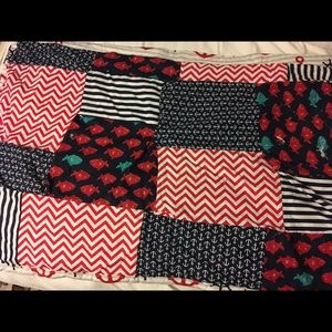 Baby boys crib quilt